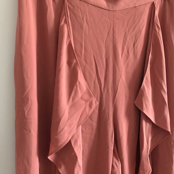 🌸 BCBGMAXAZRIA Jackee Ruffled Wide-leg Pants 🌸 - Picture 6 of 8